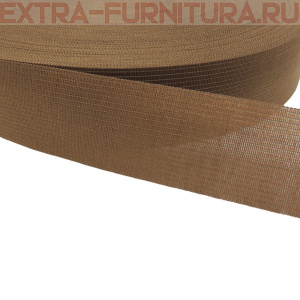 Лента окантовочная 32 мм цв.бежевый темный 34, уп.100м (пл.4,0+/-0,2 гр/м)