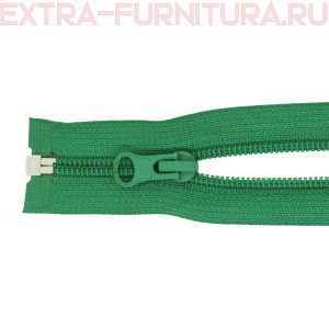 Молния Спираль разъемная дл. 70см, Т5, цв.258 зеленый LOGO
