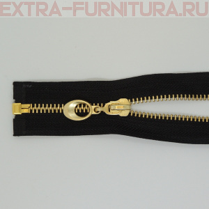 Молния Металл Т5 1 замок, 85 см, латунь *