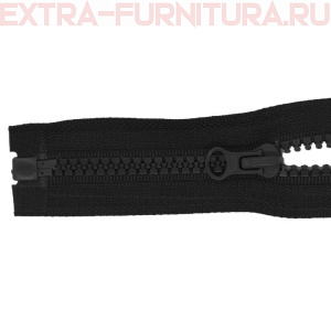 Молния Трактор Т5 1 замок 70см, цв. 322 черный, LOGO