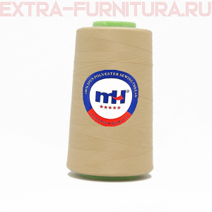 Нитки МН 40/2 п/э  5000 ярдов №456 бежевый