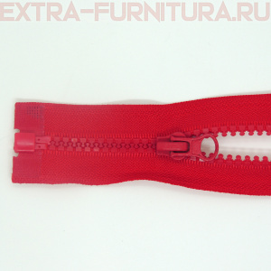 Молния Трактор Т5 1 замок 80см, цв.148 красный, LOGO