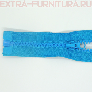 Молния Трактор Т5 1 замок 80см, цв.208 голубой, LOGO