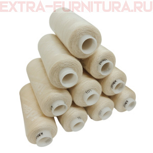 Нитки IDEAL бытовые 40/2 366м, цв.101 экрю (уп.10шт)