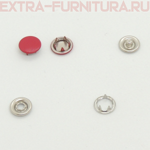 Кнопка рубашечная 9,5мм, цв.147 малина глянцевый (уп.1440шт) №382 Buttoni *