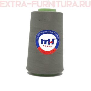 Нитки МН 40/2 п/э  5000 ярдов №338 серый