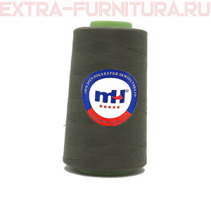Нитки МН 40/2 п/э  5000 ярдов №370 серый