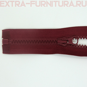 Молния Трактор Т5 1 замок 80см, цв.179 бордовый темный, LOGO