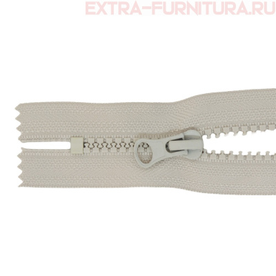 Молния Трактор Т5 1 замок 90см, цв.310 серый светлый, LOGO