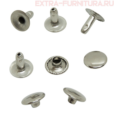 Хольнитены 7*7, цв. никель, уп.2000шт