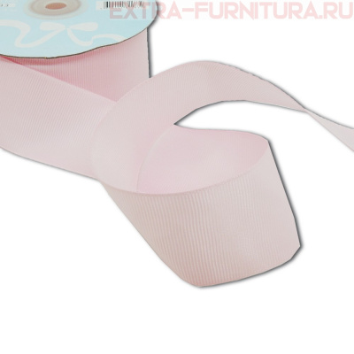 Лента репсовая IDEAL шир. 38мм цв.133 светло-розовый, уп.27,42м *