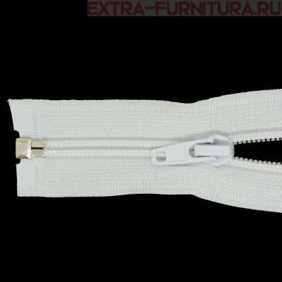 Молния Спираль разъемная Т5, дл. 60см, цв. 101 белый