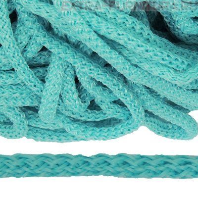 Шнур ПП 8 мм, цв.425 бирюза, уп.100м, пл.6,5 гр/м
