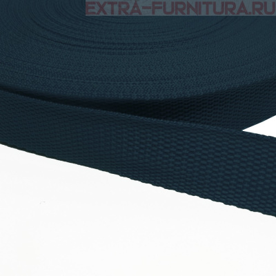 Стропа шир.30мм, цв.400 темно-синий, уп.50м, пл. 11,7 гр/м