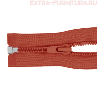 Молния Спираль разъемная Т5, дл. 45см, цв.287 паприка