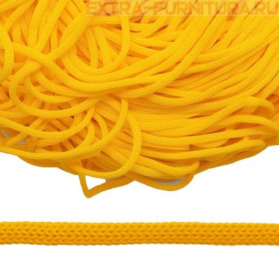 Шнур  ПП 4мм, цв.115 желтый, уп.100м, пл.2,7 гр/м, арт.В501