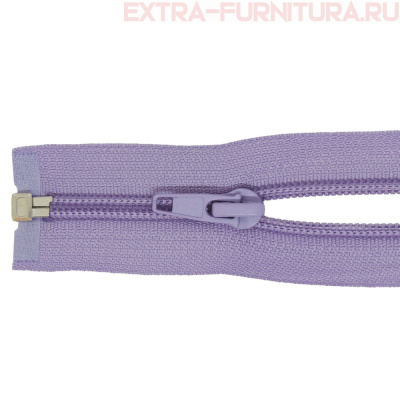 Молния Спираль разъемная Т5, дл. 90см, цв.166 сирень