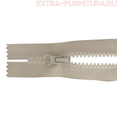 Молния Трактор Т5 1 замок 18см, цв.307 серо-бежевый, LOGO, н/р