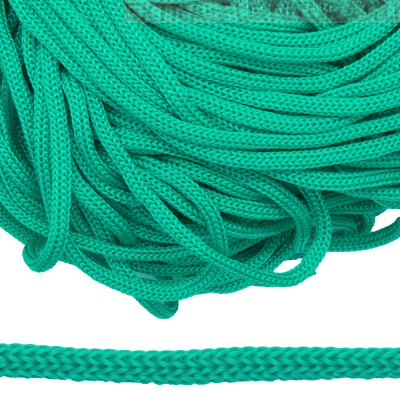 Шнур  ПП 5мм, цв.221 изумрудный, уп.100м, пл.4,6 гр/м, арт.В501